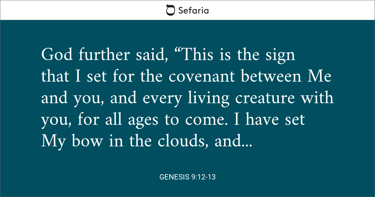 genesis 9 12 13 español