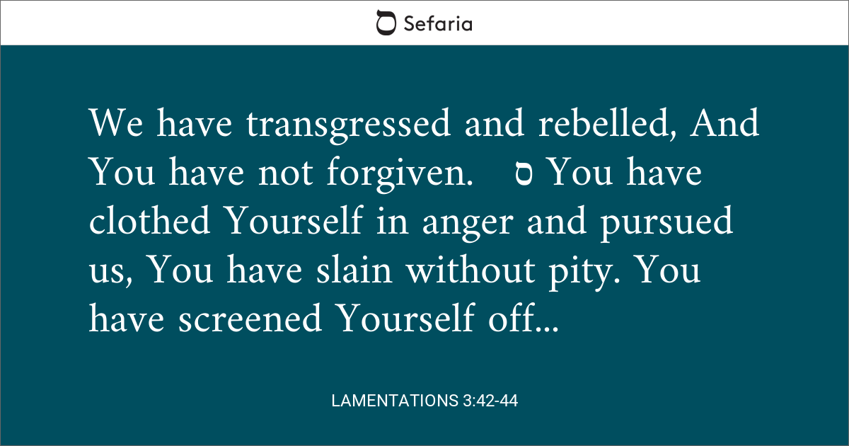 Lamentations.3.42-44