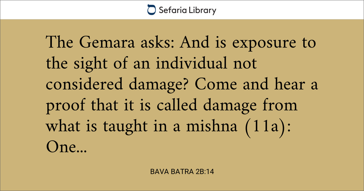 Bava Batra 2b:14 | Sefaria Library