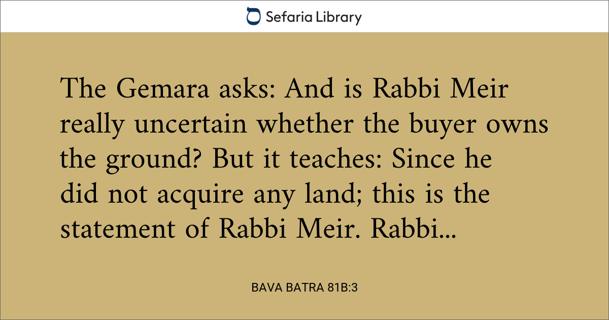 Bava Batra 81b:3 | Sefaria Library