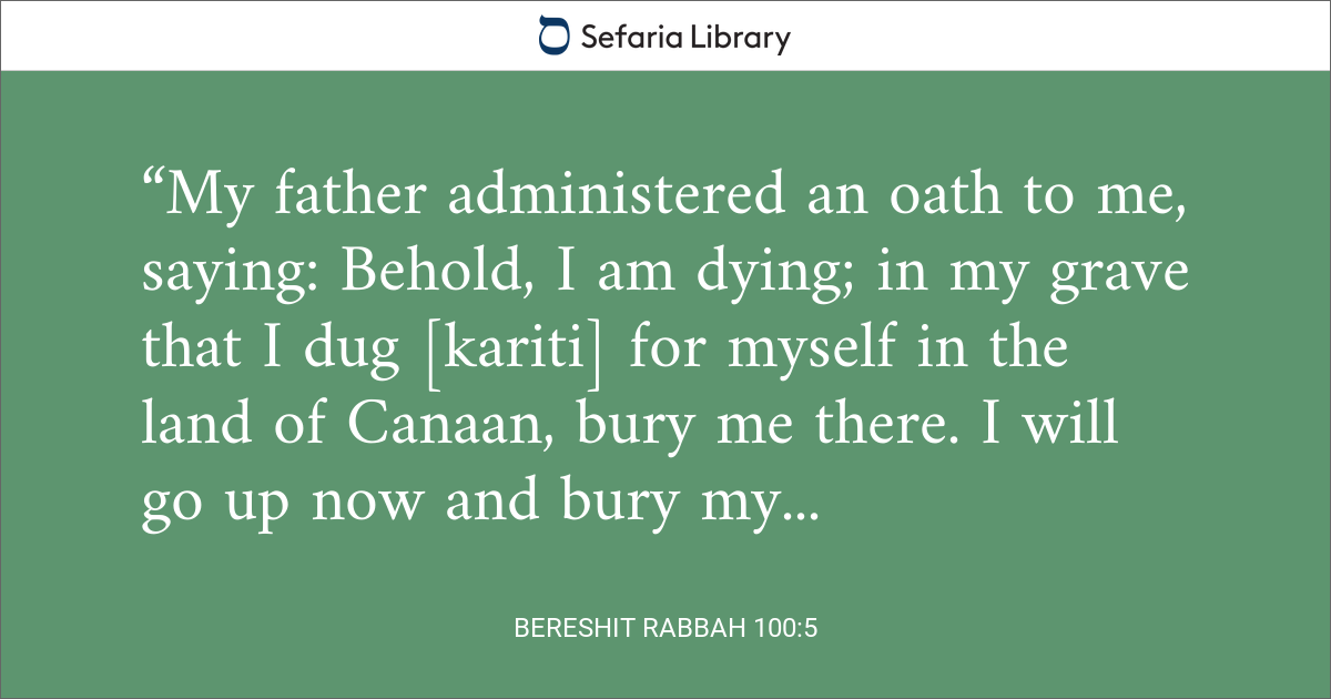 Bereshit Rabbah 100:5