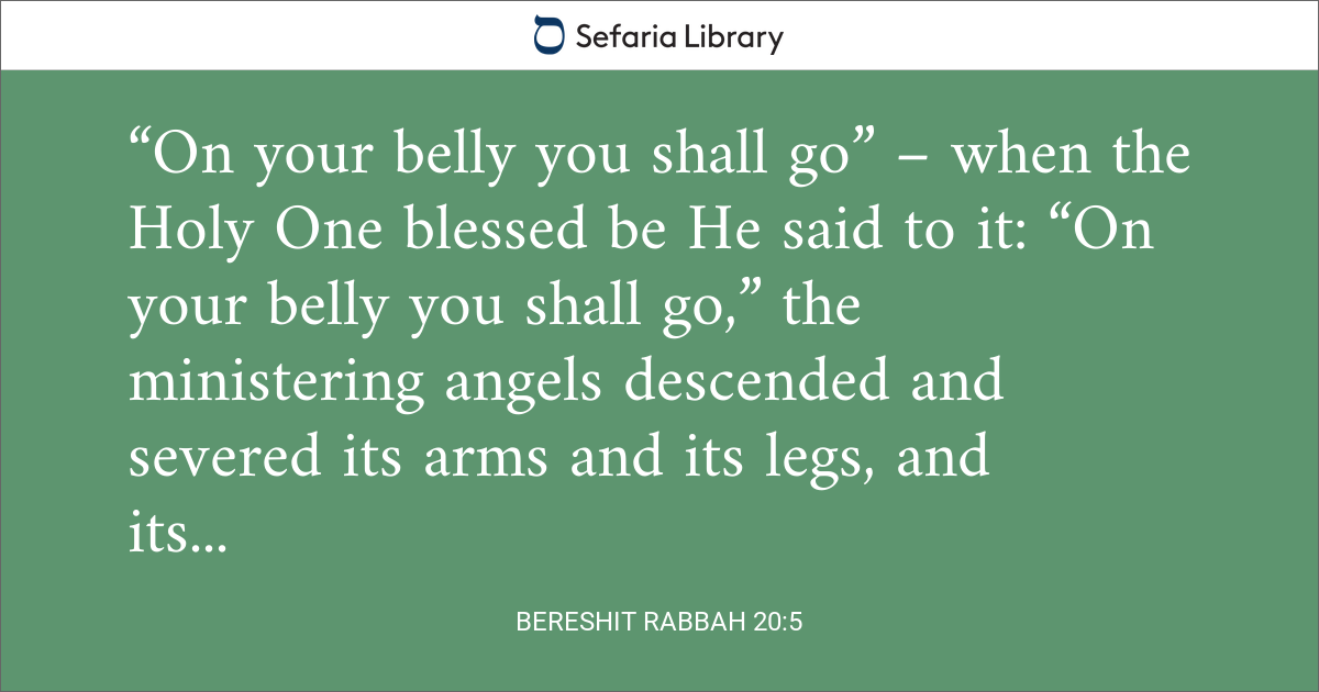 Bereshit Rabbah 20:5