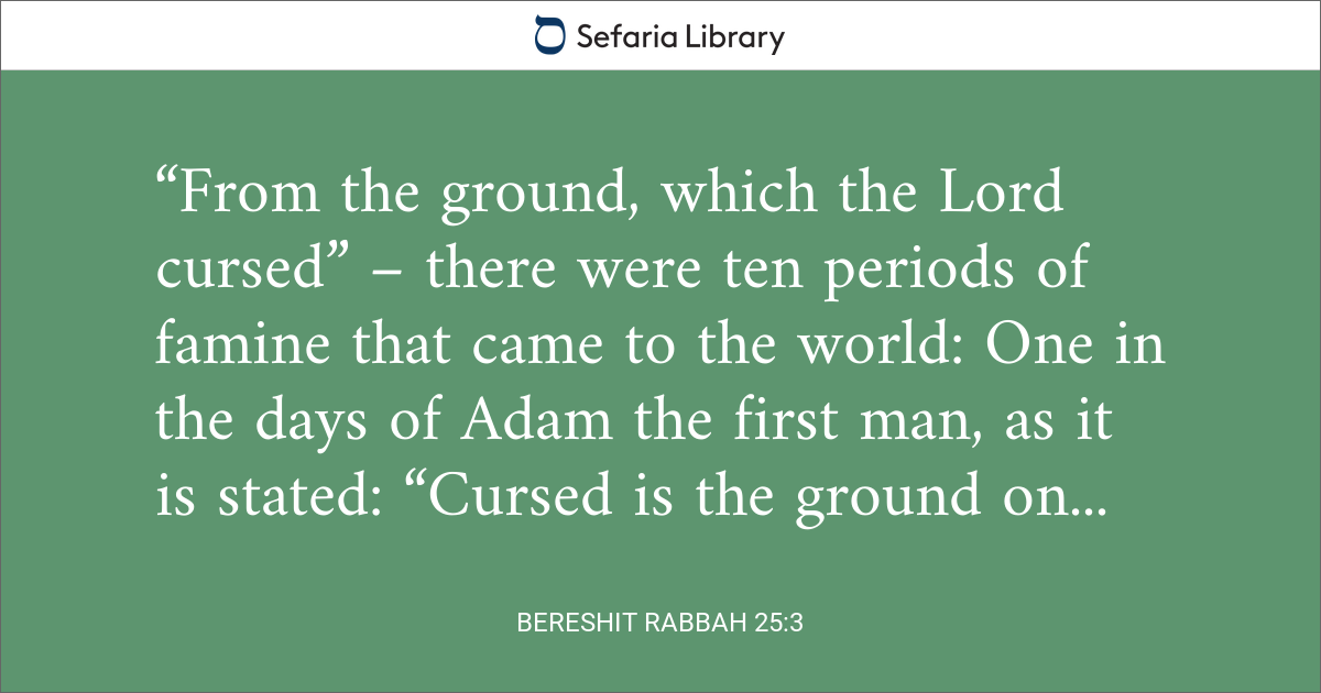 Bereshit Rabbah 25:3 | Sefaria Library