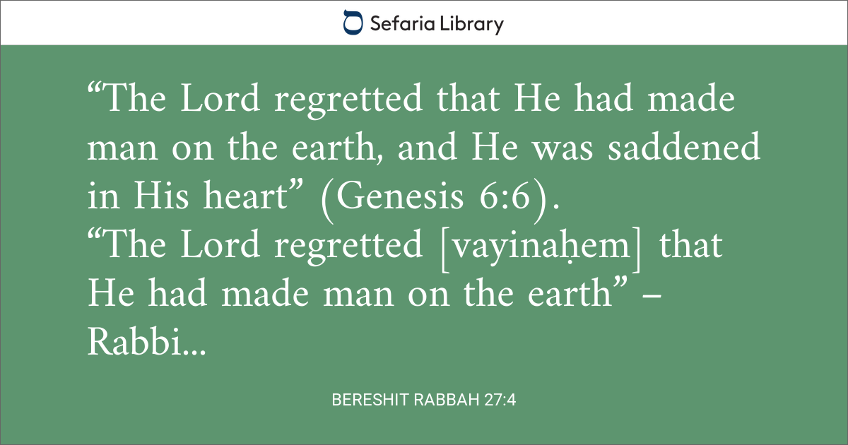 Bereshit Rabbah 27:4 | Sefaria Library