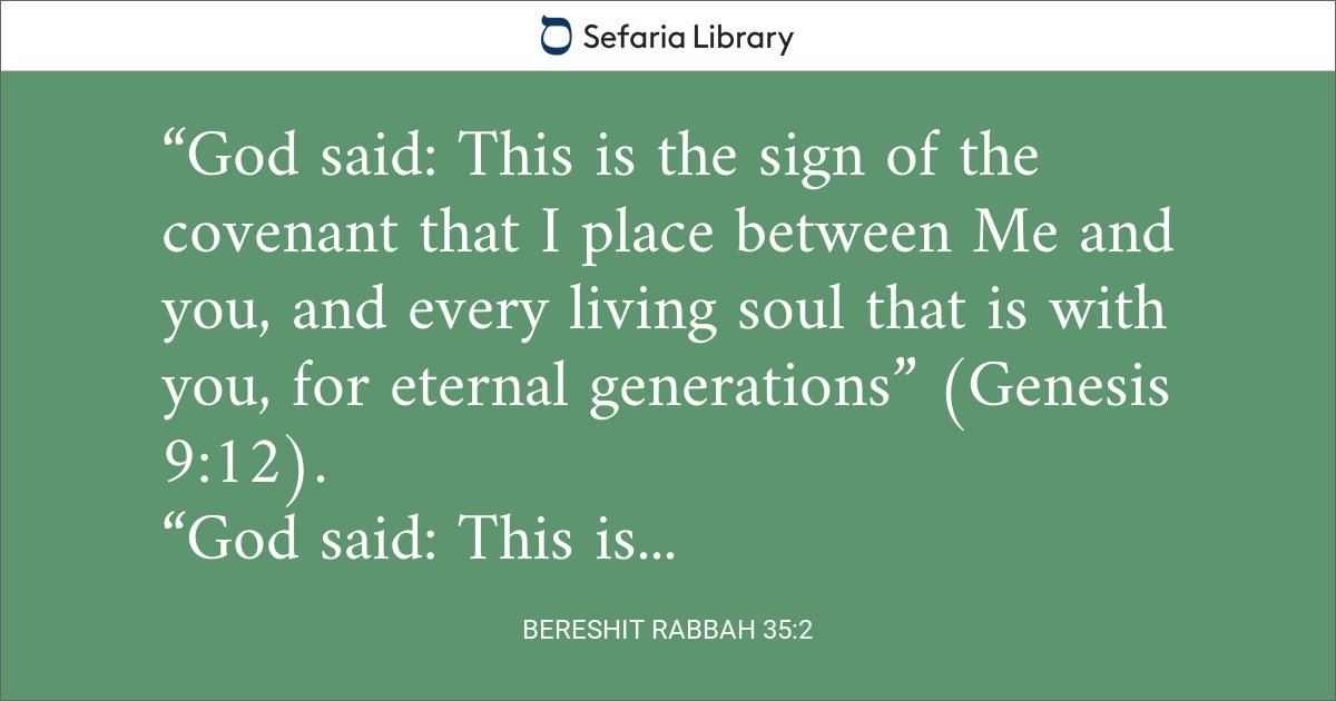 Bereshit Rabbah 35:2 | Sefaria Library
