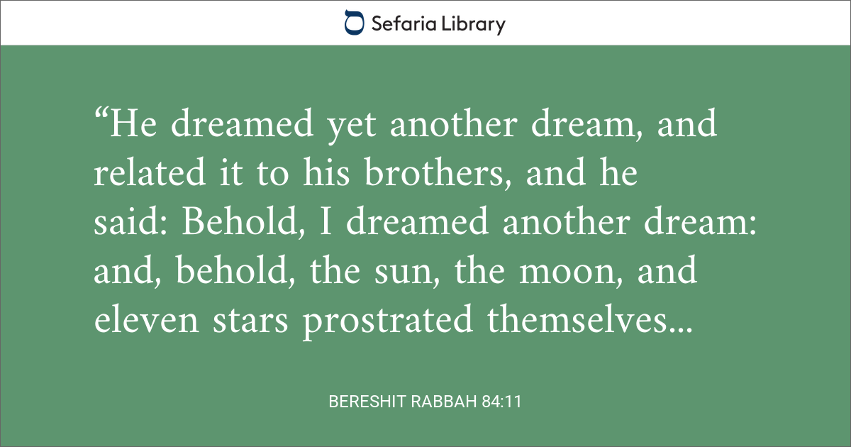 Bereshit Rabbah 84:11 | Sefaria Library