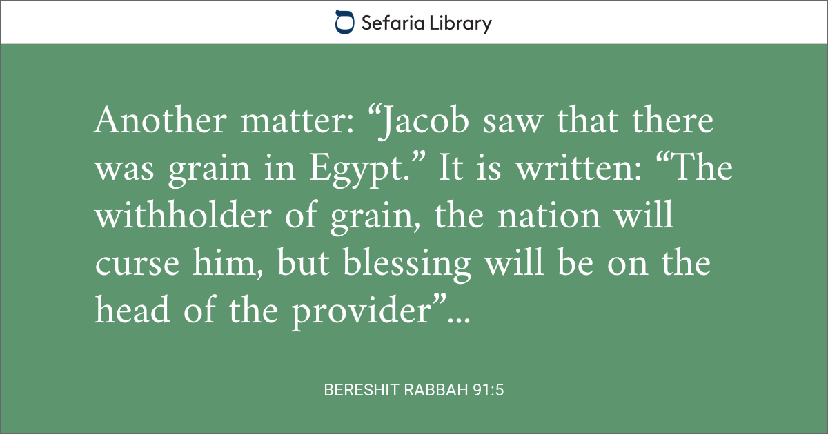 Bereshit Rabbah 91:5 | Sefaria Library