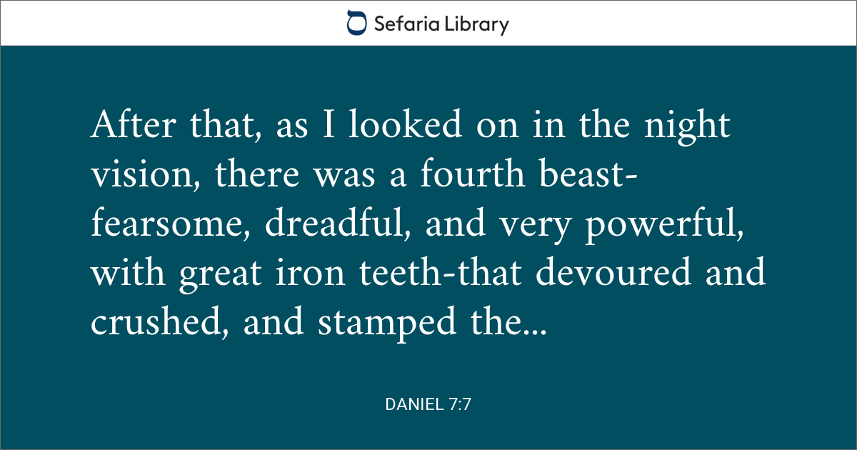 Daniel 7:7