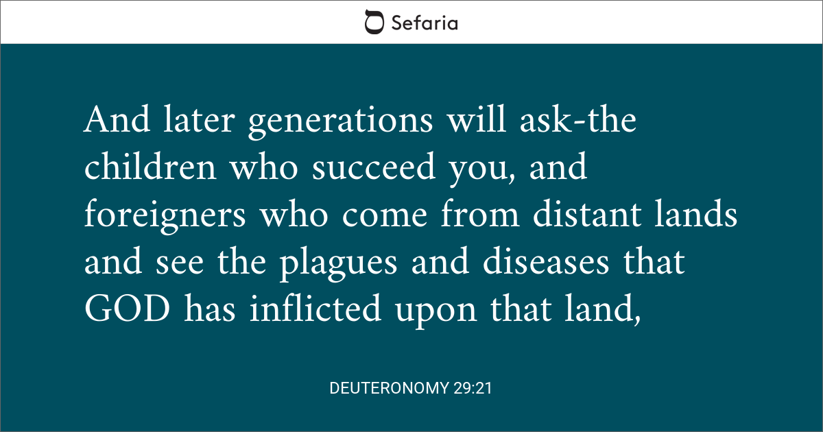 Deuteronomy 29 21