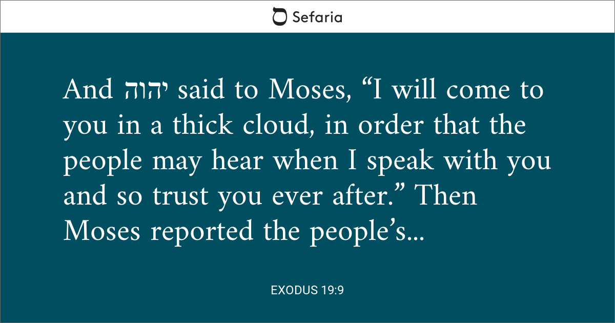 Exodus 19:9