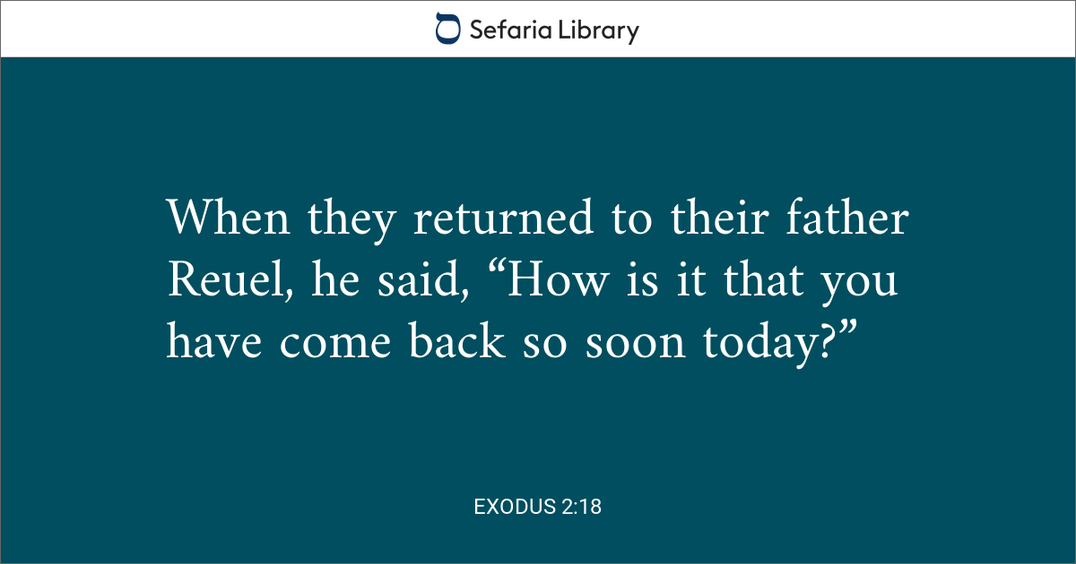 Exodus 2 Vs 18