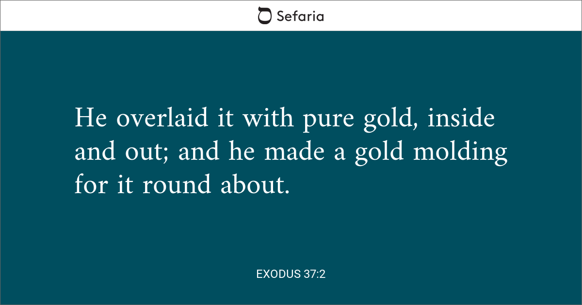 Exodus 37 2