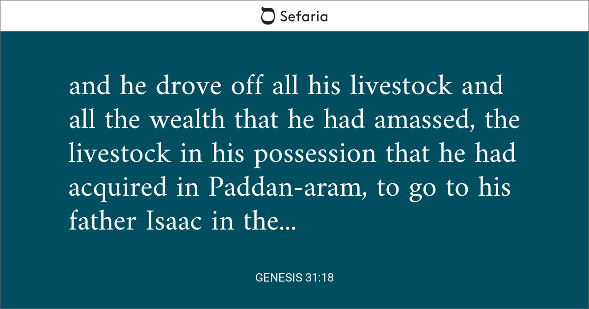 Genesis 31 Niv