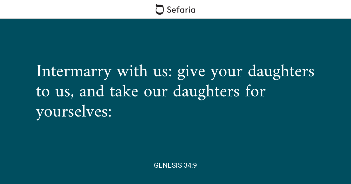 Genesis 34 9