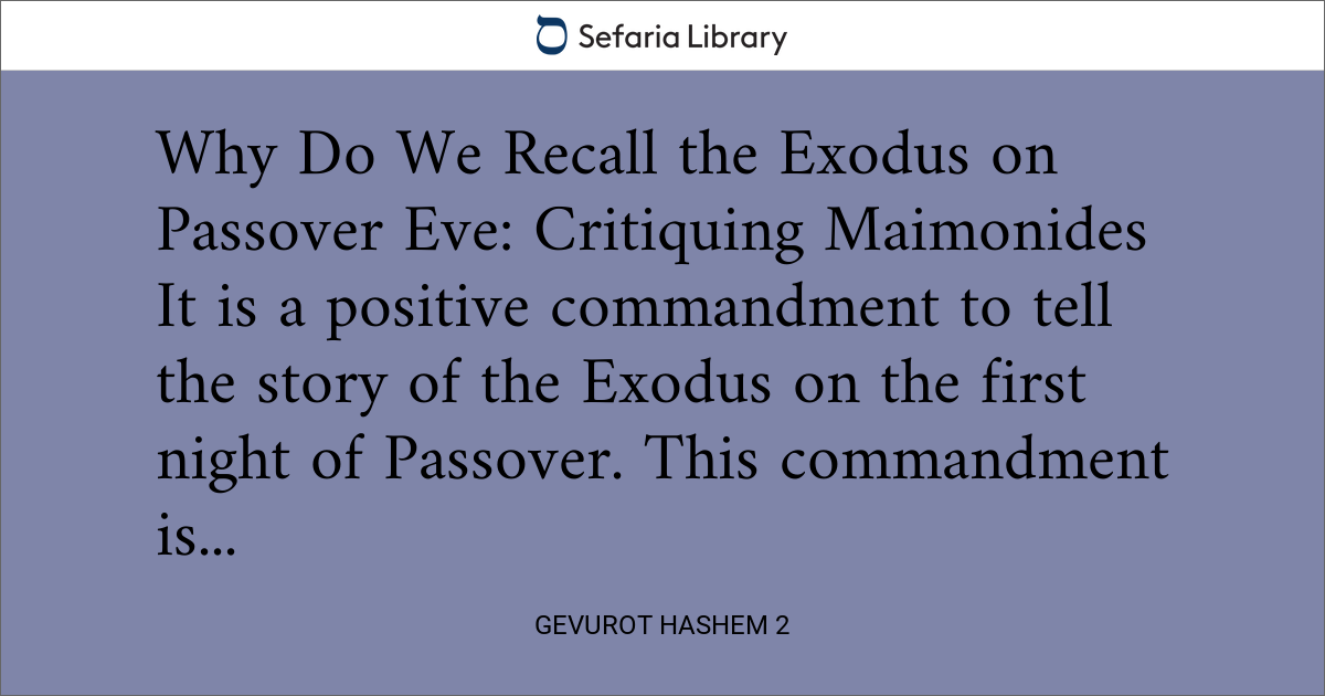 Gevurot Hashem 2