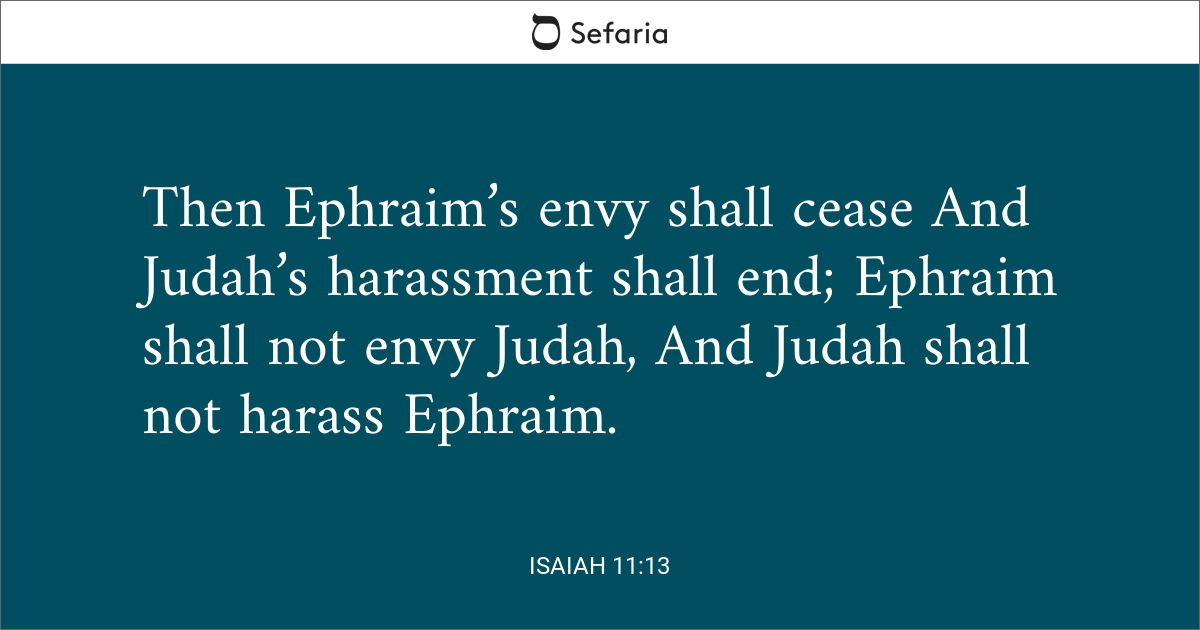 Isaiah 11 13