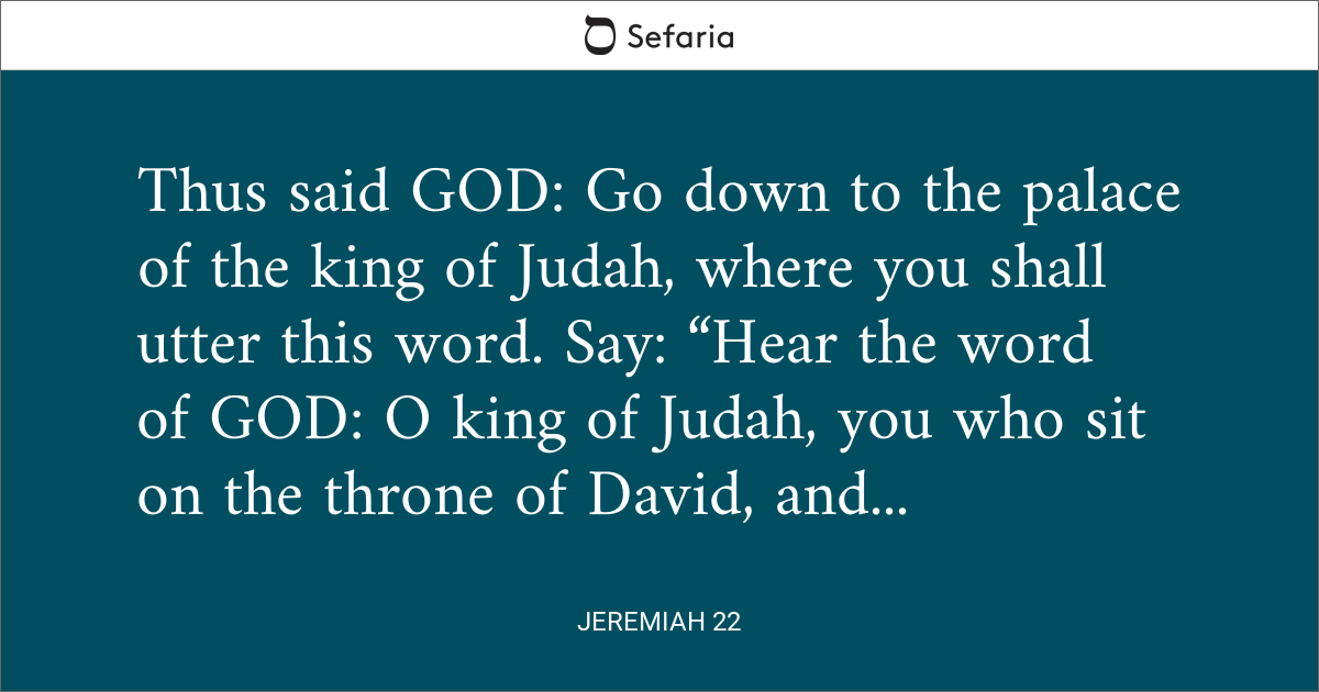 JEREMIAH 22 VS 37 intelligence overview