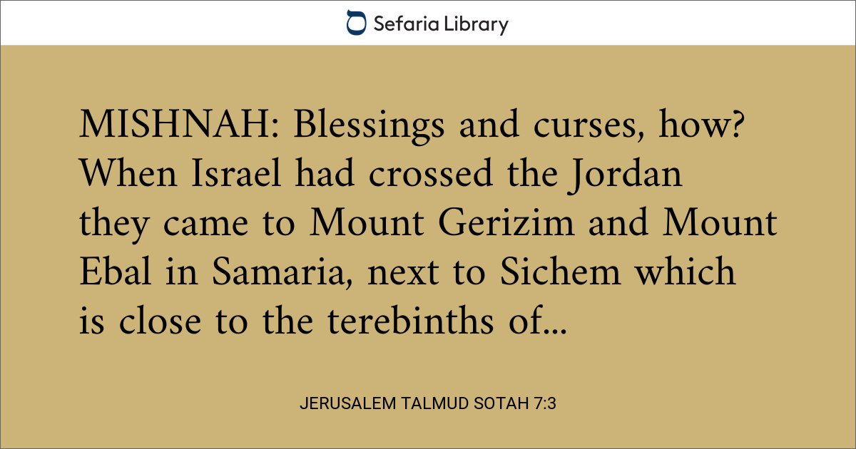 Jerusalem Talmud Sotah 7 3