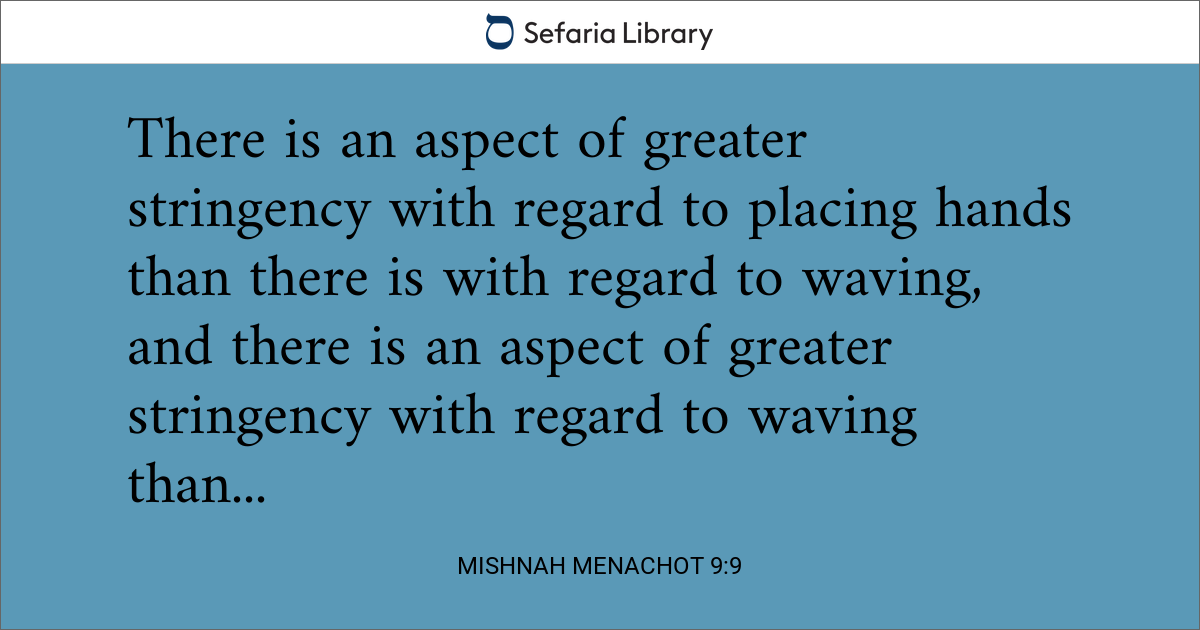Mishnah Menachot 9:9 | Sefaria Library