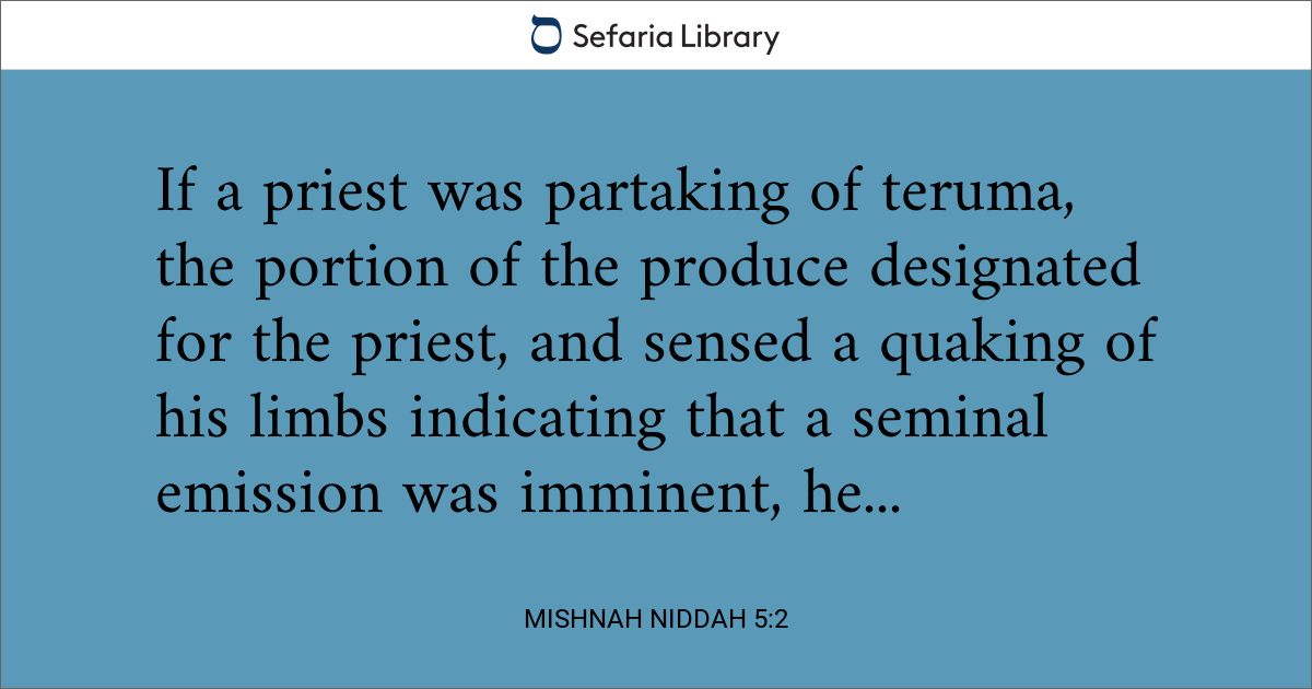 Mishnah Niddah 5:2 | Sefaria Library