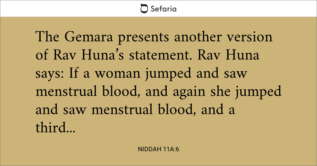 Niddah 11a:6