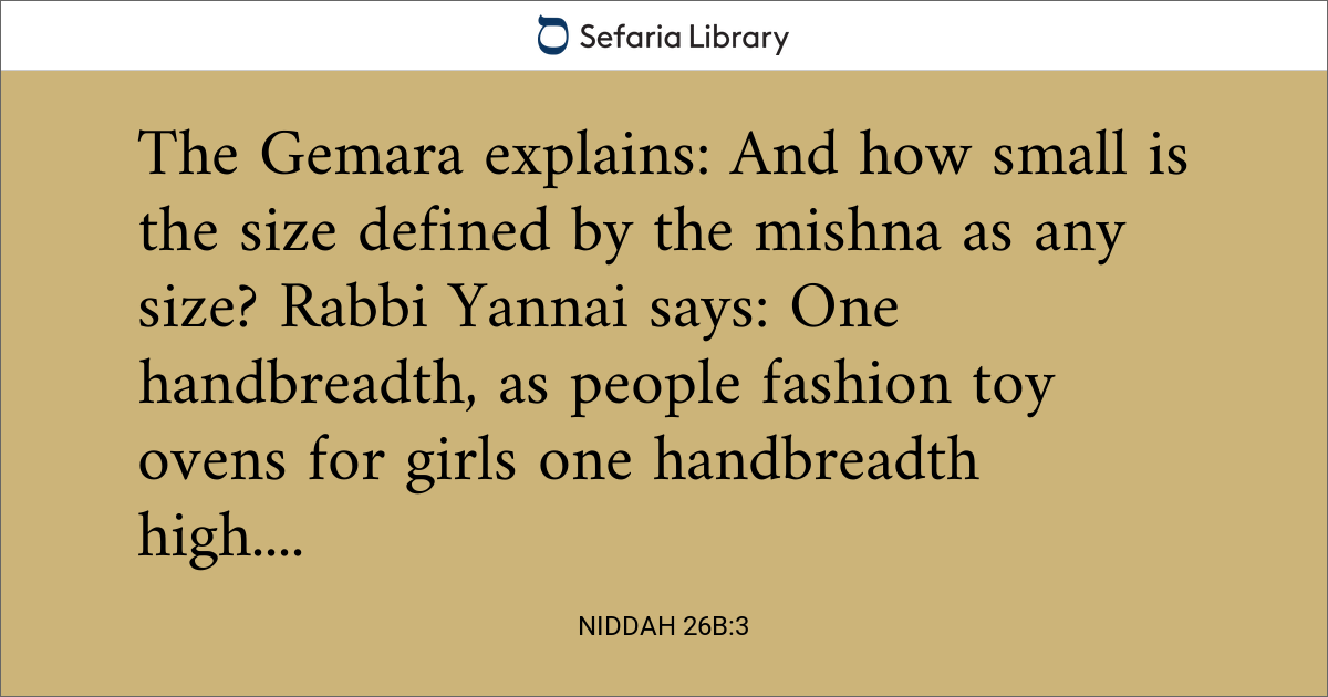 Niddah 26b:3 | Sefaria Library