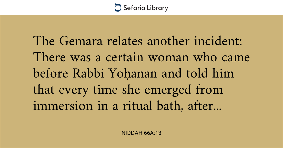 Niddah 66a:13 | Sefaria Library