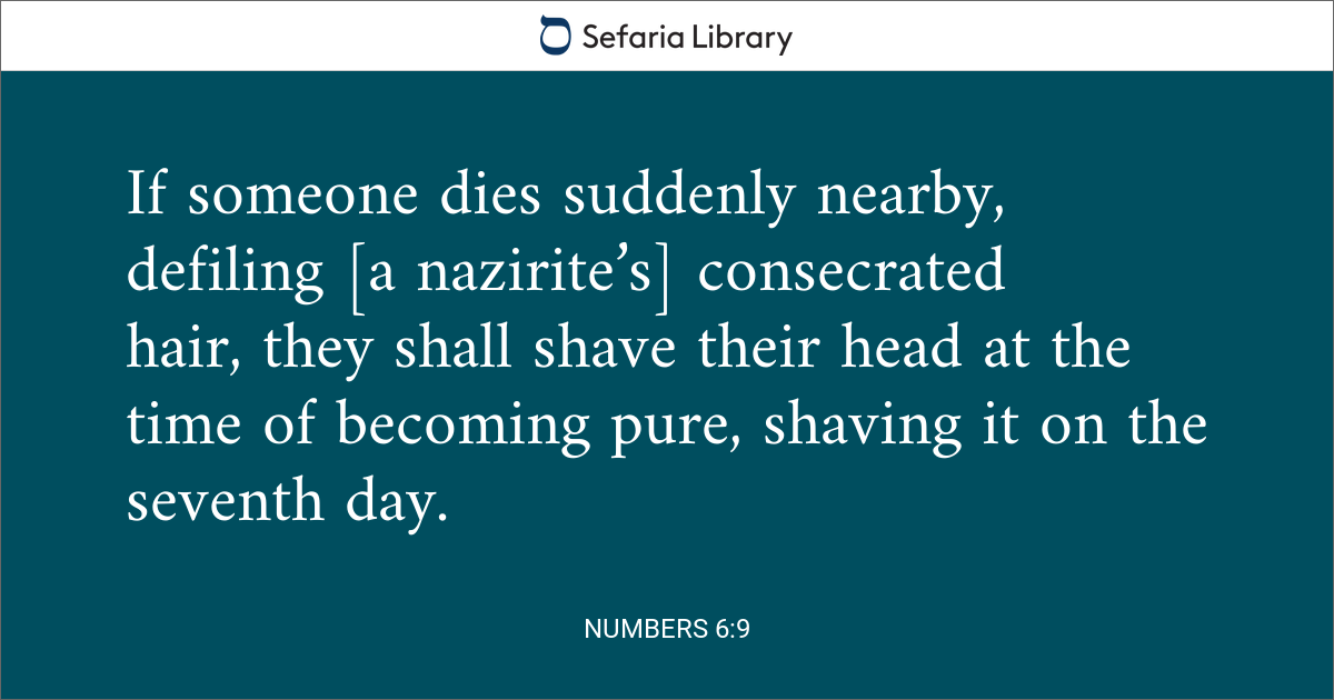 Numbers 69 Sefaria Library 