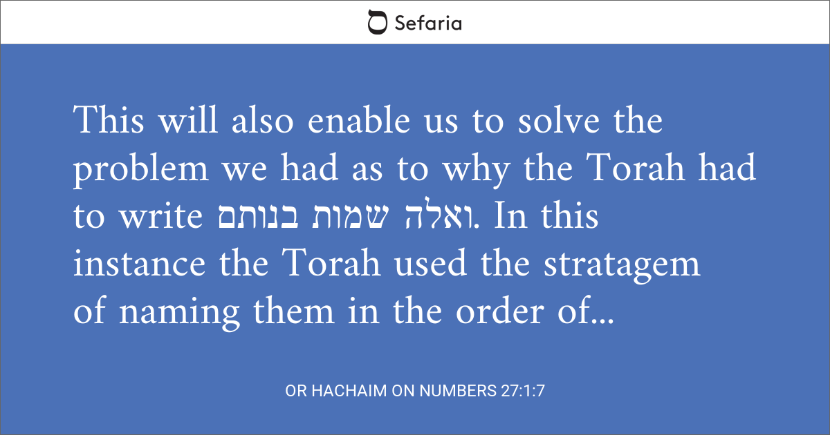 or-hachaim-on-numbers-27-1-7-sefaria-library