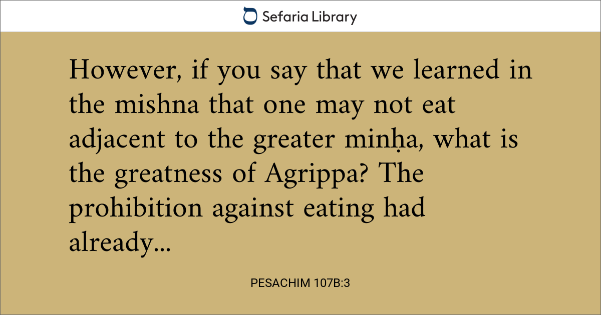 Pesachim 107b:3