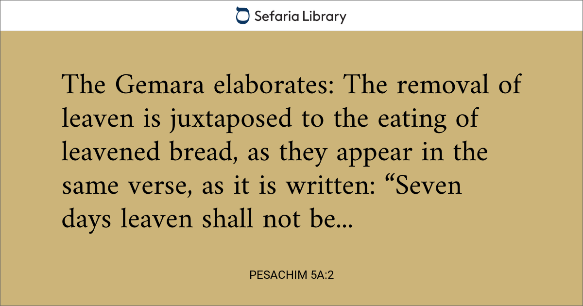 Pesachim 5a:2