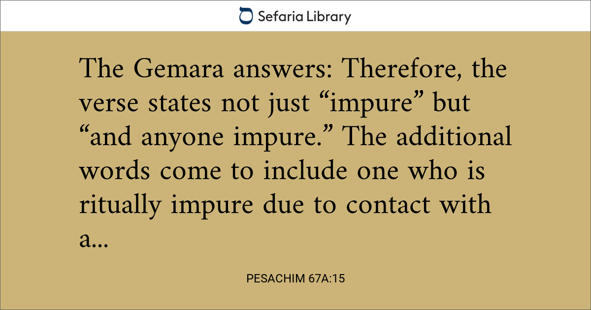 Pesachim 67a:15