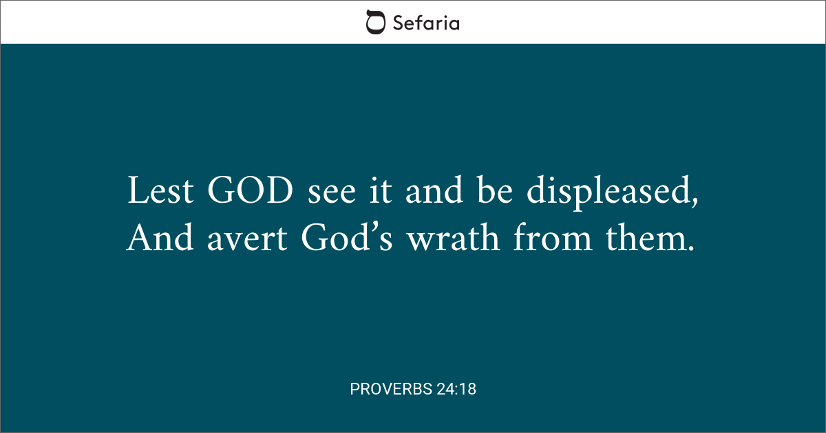 Proverbs 24:18