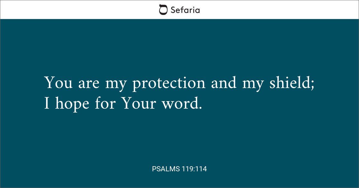 Psalms 119 114 Sefaria Library