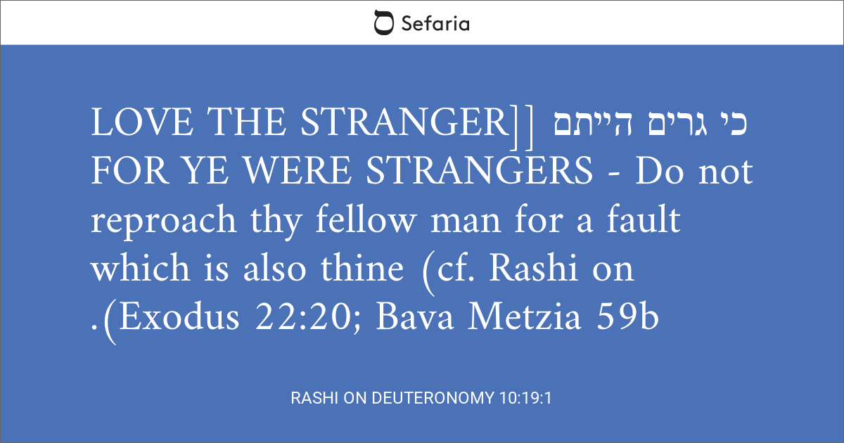 rashi-on-deuteronomy-10-19-1