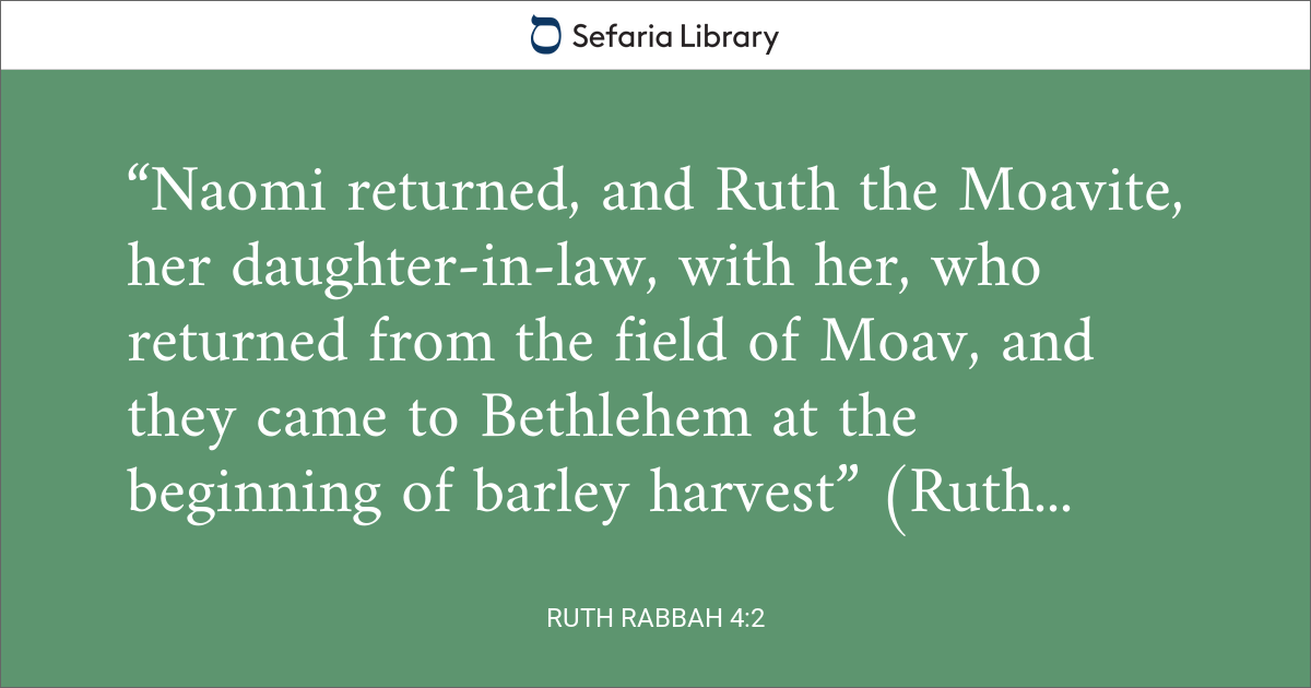 Ruth Rabbah 4:2 | Sefaria Library