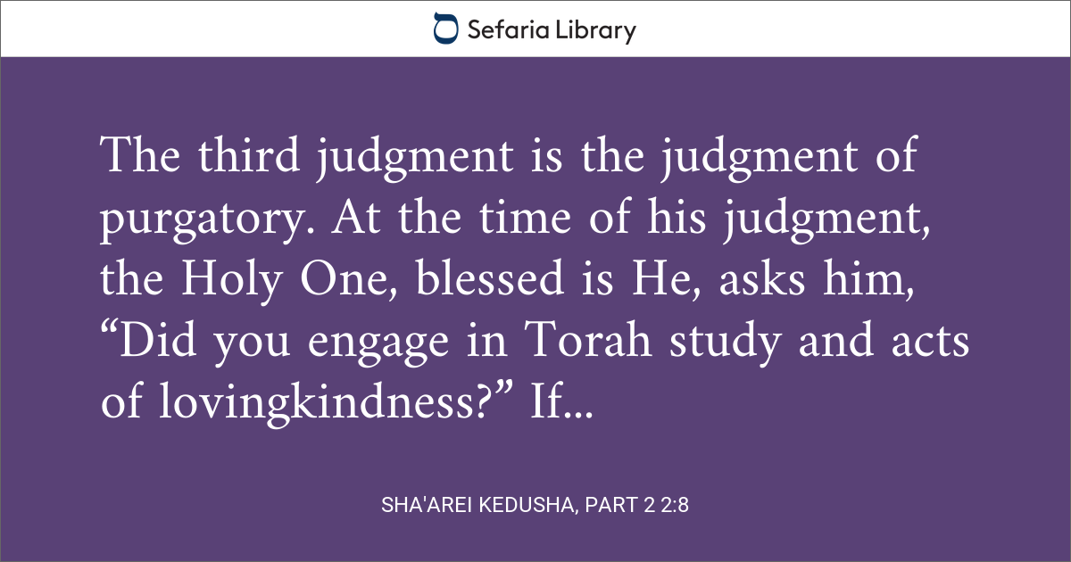 Sha'arei Kedusha, Part 2 2:8 | Sefaria Library