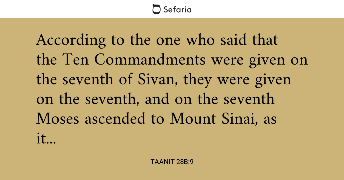 Taanit 28b:9 | Sefaria Library