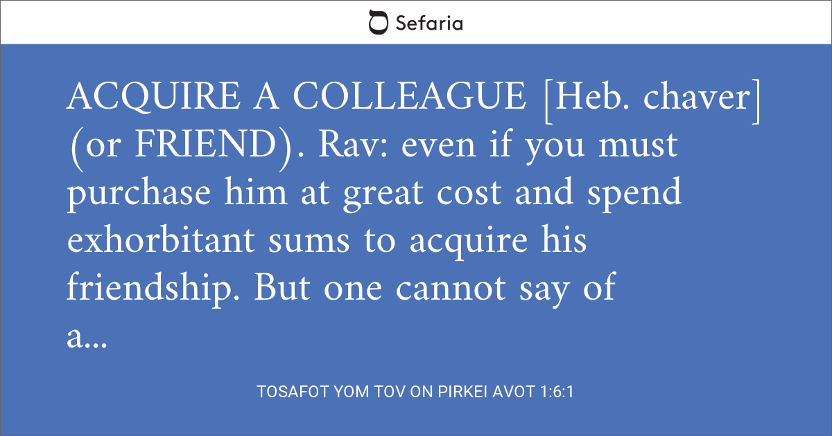 Tosafot Yom Tov on Pirkei Avot 161